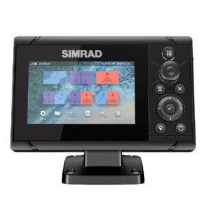 Simrad Cruise 5 with Base Chart and 83/200 Transducer (click for enlarged image)
